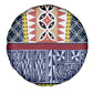 Toghu Bamenda Spare Tire Cover Cameroon Traditional Pattern