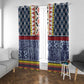 Toghu Bamenda Window Curtain Cameroon Traditional Pattern