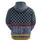 Toghu Bamenda Zip Hoodie Cameroon Traditional Pattern