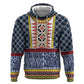Toghu Bamenda Zip Hoodie Cameroon Traditional Pattern
