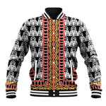 Cameroon Baseball Jacket Toghu Traditional Pattern