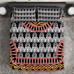 Cameroon Bedding Set Toghu Traditional Pattern