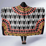 Cameroon Hooded Blanket Toghu Traditional Pattern