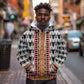 Cameroon Hoodie Toghu Traditional Pattern