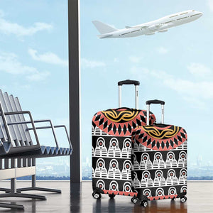 Cameroon Luggage Cover Toghu Traditional Pattern