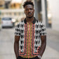 Cameroon Polo Shirt Toghu Traditional Pattern