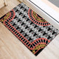 Cameroon Rubber Doormat Toghu Traditional Pattern