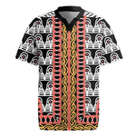 Cameroon Rugby Jersey Toghu Traditional Pattern