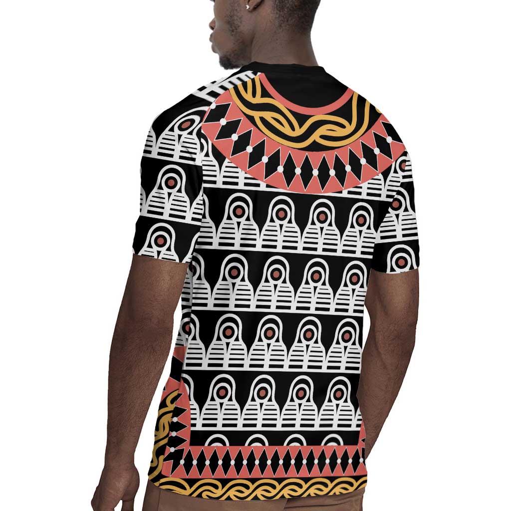 Cameroon Rugby Jersey Toghu Traditional Pattern