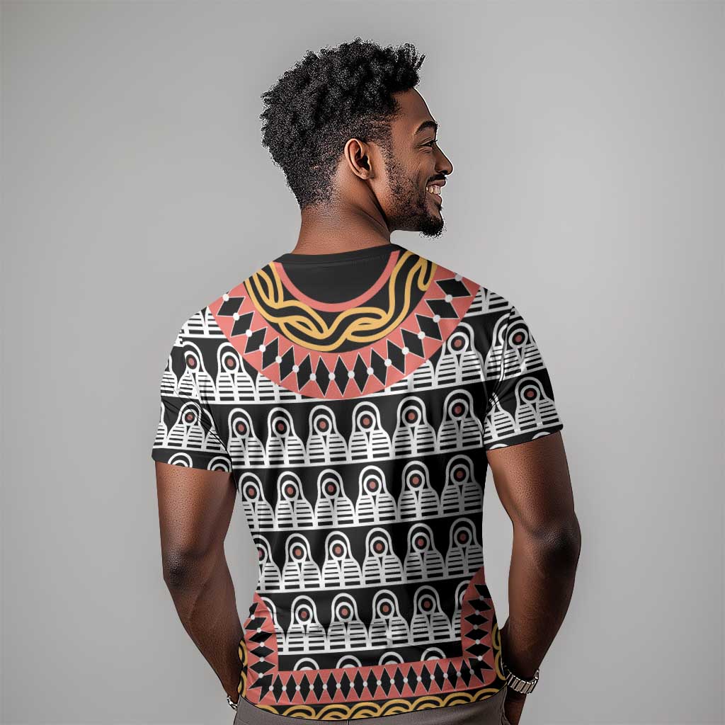 Cameroon T shirt Toghu Traditional Pattern