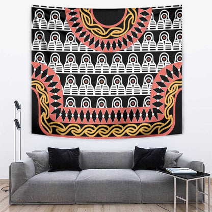 Cameroon Tapestry Toghu Traditional Pattern