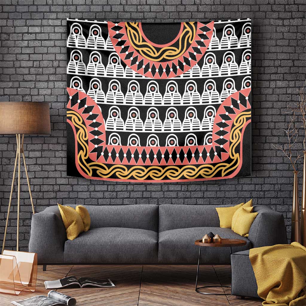 Cameroon Tapestry Toghu Traditional Pattern