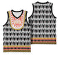 Cameroon Traditional Toghu Pattern Basketball Jersey LT15
