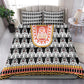 Cameroon Traditional Toghu Pattern Bedding Set