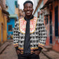 Cameroon Traditional Toghu Pattern Bomber Jacket