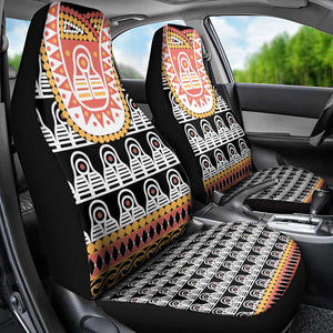 Cameroon Traditional Toghu Pattern Car Seat Cover