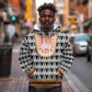 Cameroon Traditional Toghu Pattern Hoodie