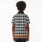 Cameroon Traditional Toghu Pattern Kid Polo Shirt