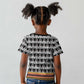 Cameroon Traditional Toghu Pattern Kid T shirt
