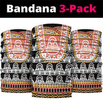 Cameroon Traditional Toghu Pattern Neck Gaiter LT15