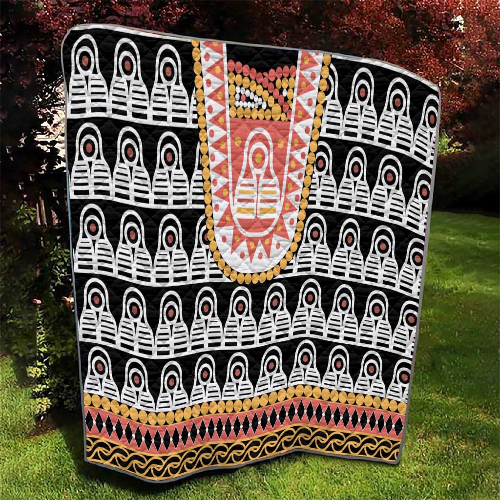 Cameroon Traditional Toghu Pattern Quilt