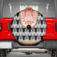 Cameroon Traditional Toghu Pattern Spare Tire Cover