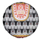 Cameroon Traditional Toghu Pattern Spare Tire Cover
