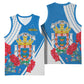 Melilla Spain Basketball Jersey Coat Of Arms With Map LT15