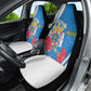 Melilla Spain Car Seat Cover Coat Of Arms With Map