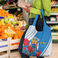 Melilla Spain Grocery Bag Coat Of Arms With Map