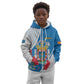 Melilla Spain Kid Hoodie Coat Of Arms With Map