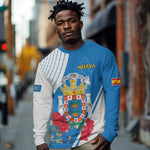 Melilla Spain Long Sleeve Shirt Coat Of Arms With Map