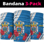 Melilla Spain Neck Gaiter Coat Of Arms Map LT15