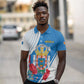 Melilla Spain Polo Shirt Coat Of Arms With Map