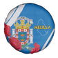 Melilla Spain Spare Tire Cover Coat Of Arms With Map