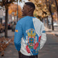 Melilla Spain Sweatshirt Coat Of Arms With Map