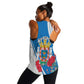 Melilla Spain Women Racerback Tank Coat Of Arms With Map