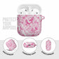 Breast Cancer Awareness Pink Ribbon AirPods Case Tie Dye Style