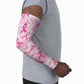 Breast Cancer Awareness Pink Ribbon Arm Sleeves Tie Dye Style