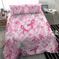 Pink Ribbon With Tie Dye Bedding Set Breast Cancer Awareness - African Pride