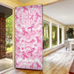 Breast Cancer Awareness Pink Ribbon Door Cover Tie Dye Style