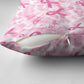 Breast Cancer Awareness Pink Ribbon Pillow Cover Tie Dye Style