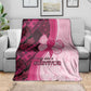 Breast Cancer Awareness Blanket Think Pink - African Pattern - African Pride