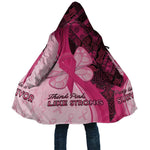Breast Cancer Awareness Cloak Party Like A Survivor - Pink African Pattern