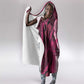 Breast Cancer Awareness Hooded Blanket Think Pink - African Pattern - African Pride