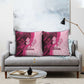 Breast Cancer Awareness Pillow Cover Party Like A Survivor - Pink African Pattern