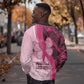 Breast Cancer Awareness Sweatshirt Think Pink - African Pattern - African Pride