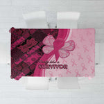 Breast Cancer Awareness Tablecloth Think Pink - African Pattern - African Pride