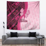 Breast Cancer Awareness Tapestry Think Pink - African Pattern - African Pride