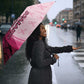 Breast Cancer Awareness Umbrella Party Like A Survivor - Pink African Pattern